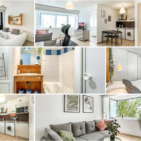 Homey Cycy - New / Free Parking / Hyper-centre / Proche Geneve *